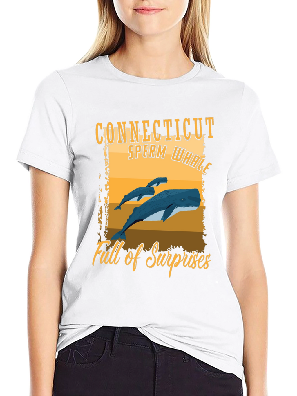 Connecticut Sperm Whale T-Shirt: Full of Surprises