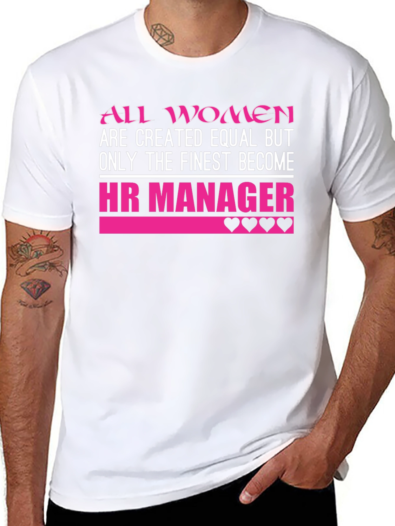 HR Manager Womens T-Shirt - Finest Become