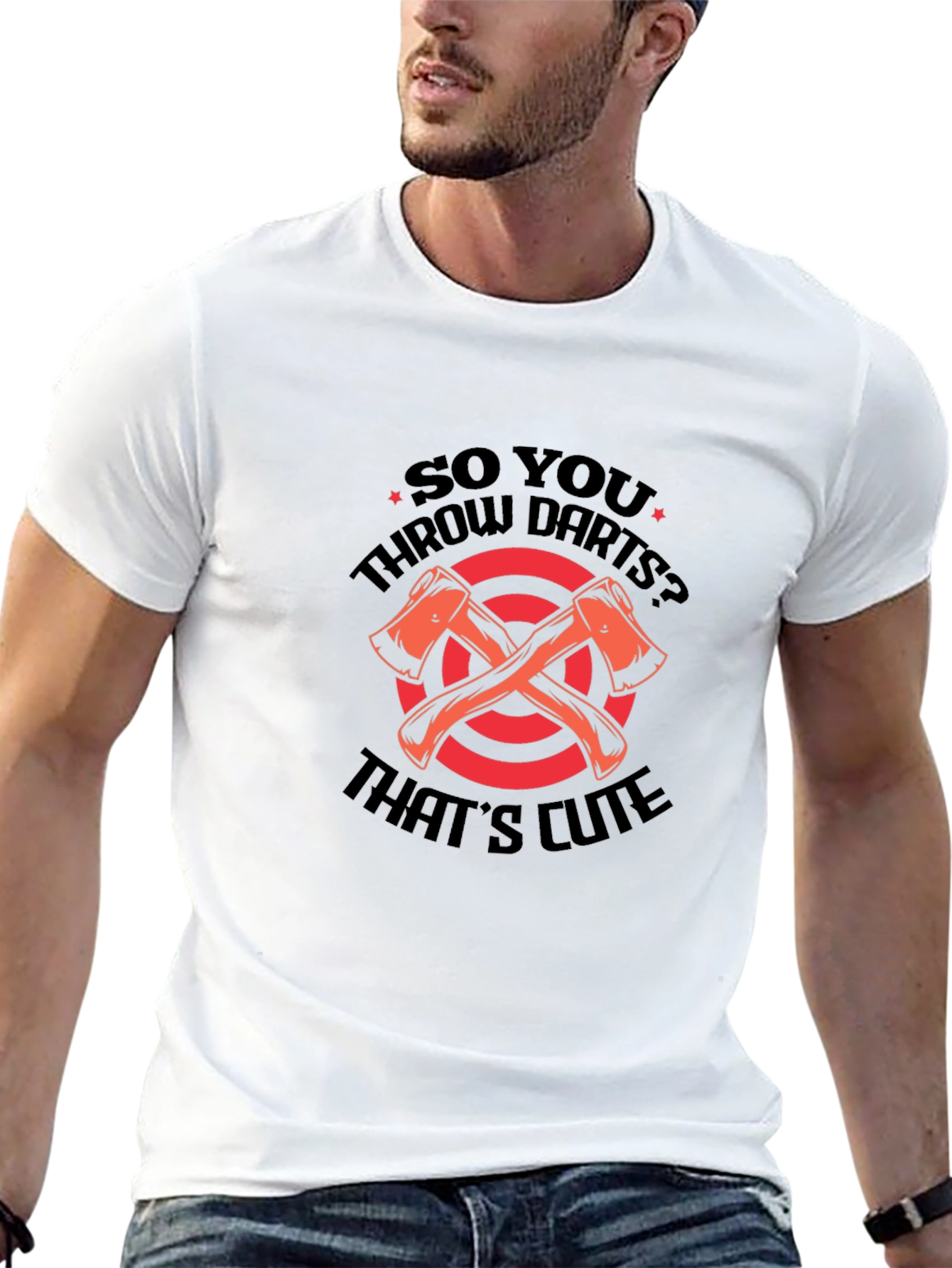 Axe Throwing T-Shirt - So You Throw Darts?