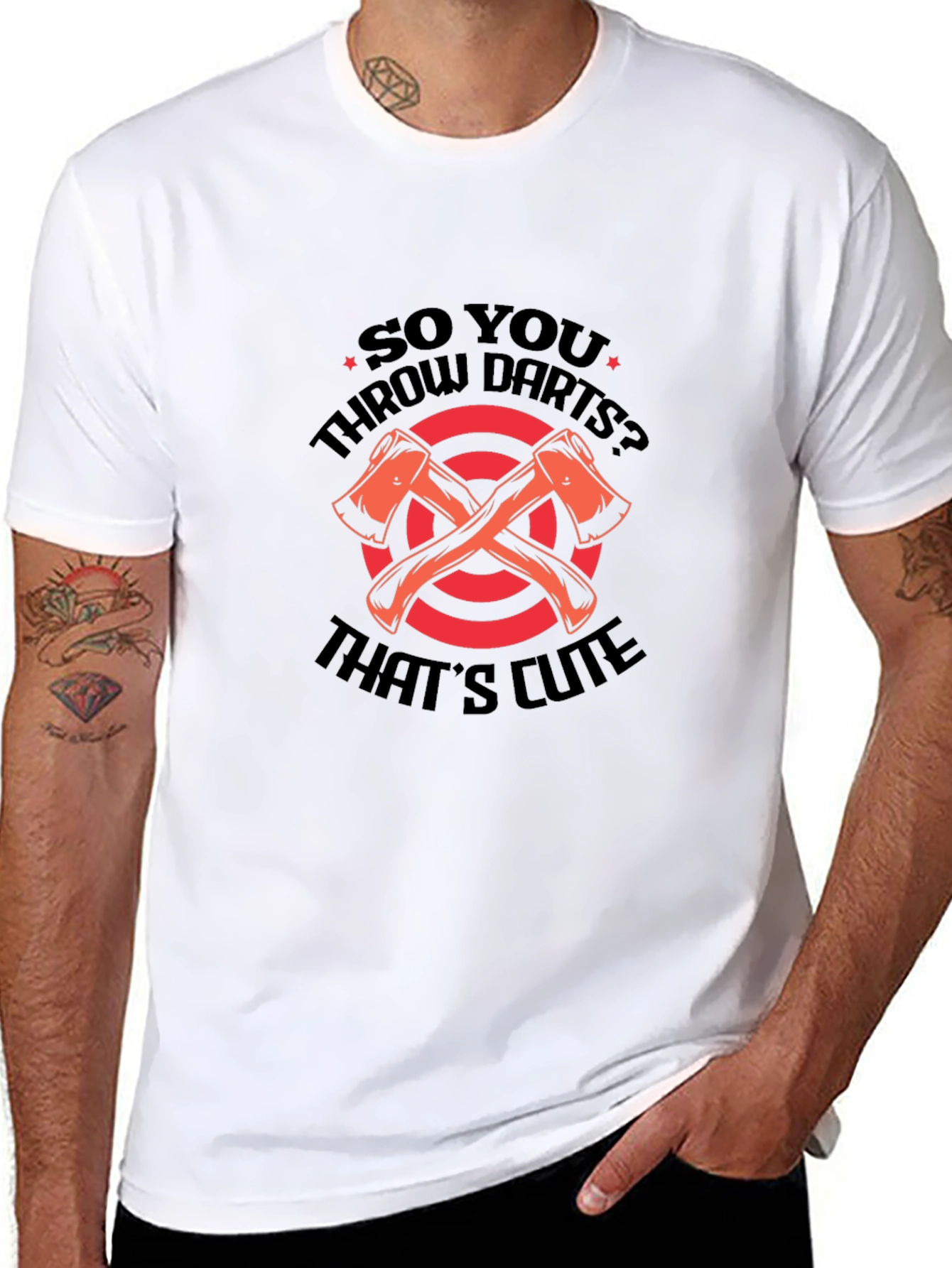 Axe Throwing T-Shirt - So You Throw Darts?