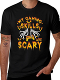 Gaming Skills Are Scary Halloween T-Shirt