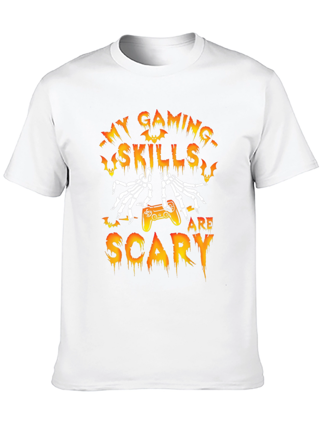 Gaming Skills Are Scary Halloween T-Shirt