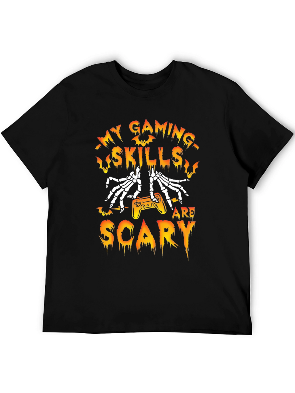 Gaming Skills Are Scary Halloween T-Shirt