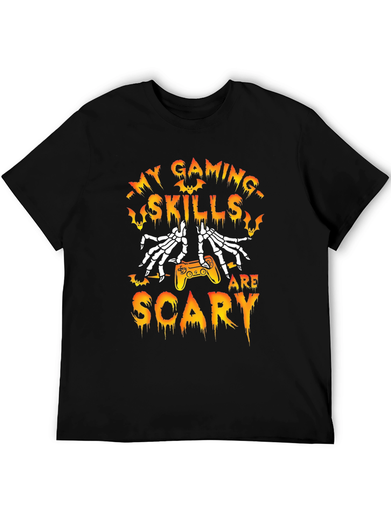 Gaming Skills Are Scary Halloween T-Shirt