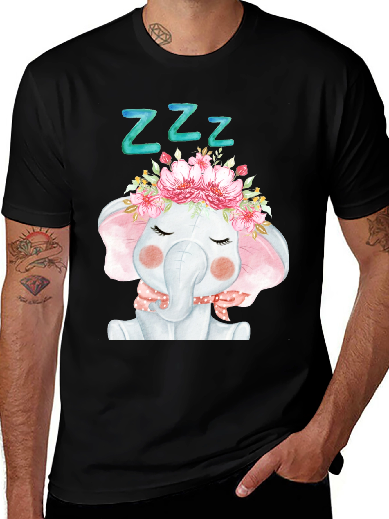 Sleeping Elephant T-Shirt
