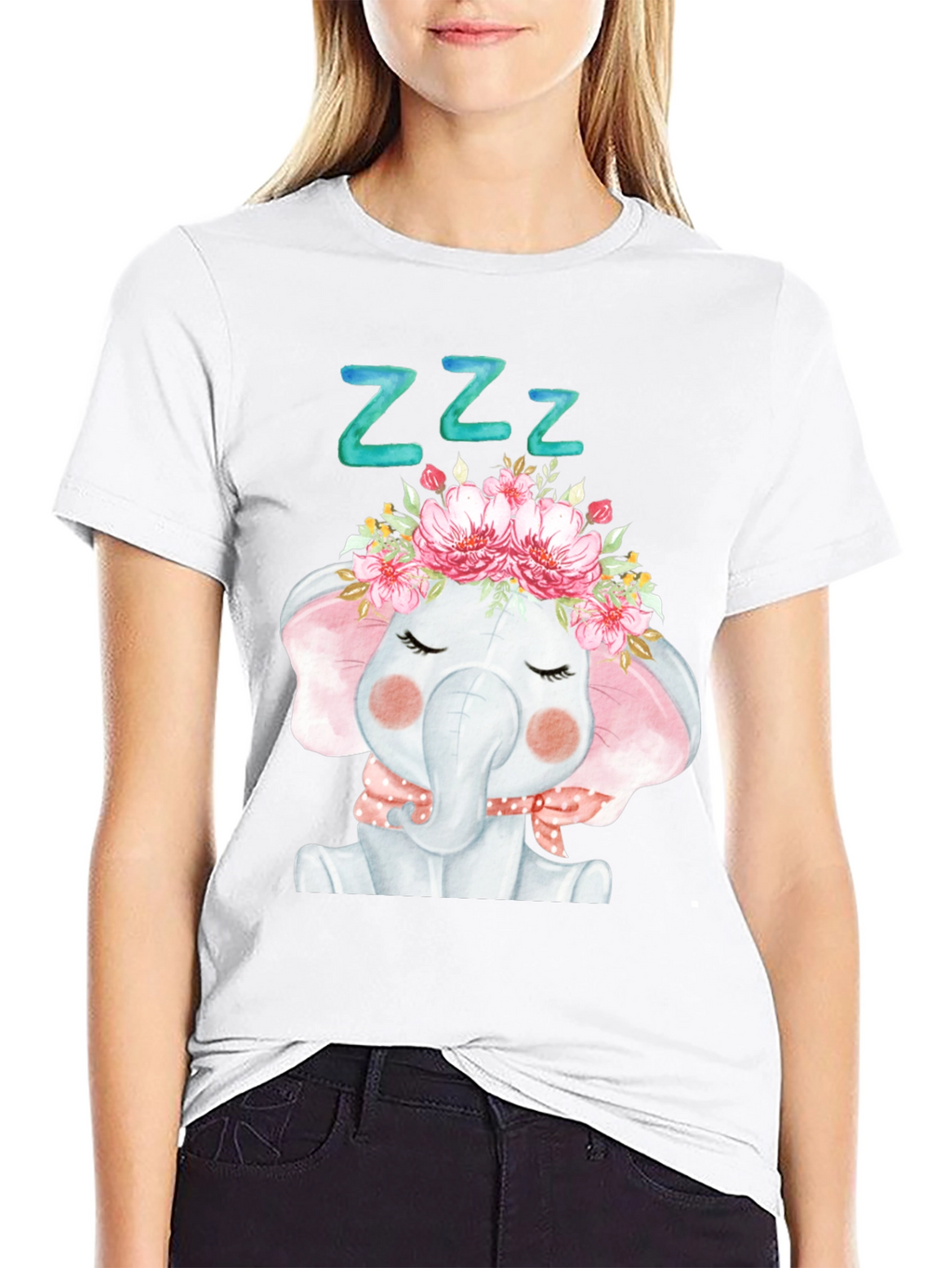 Sleeping Elephant T-Shirt