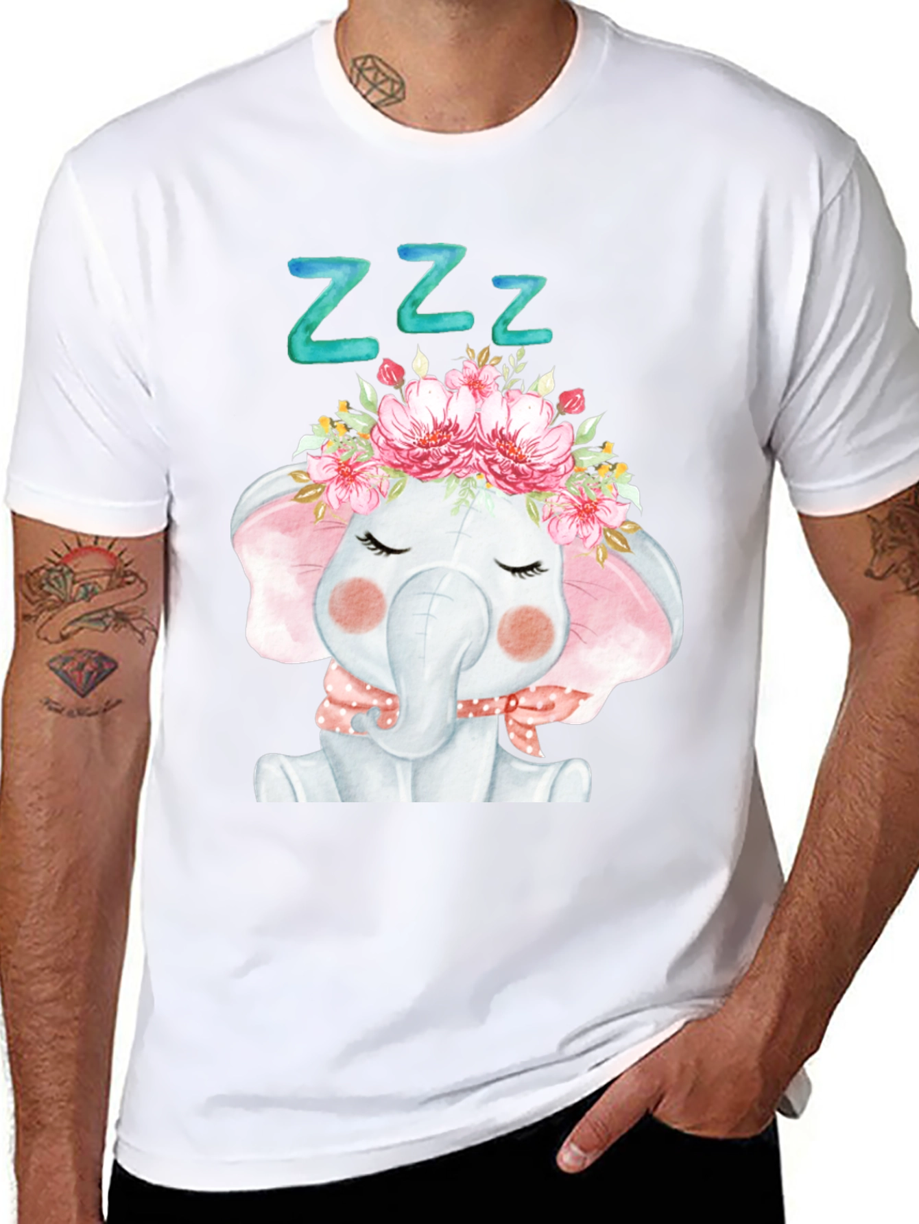 Sleeping Elephant T-Shirt