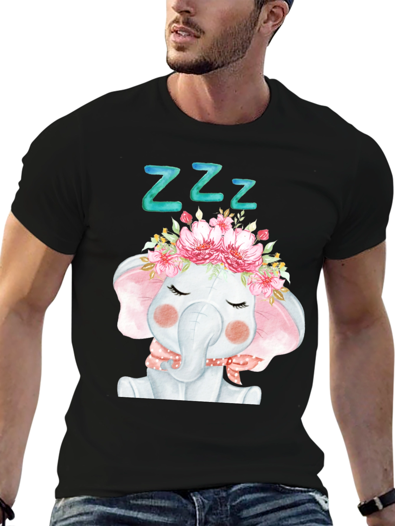 Sleeping Elephant T-Shirt