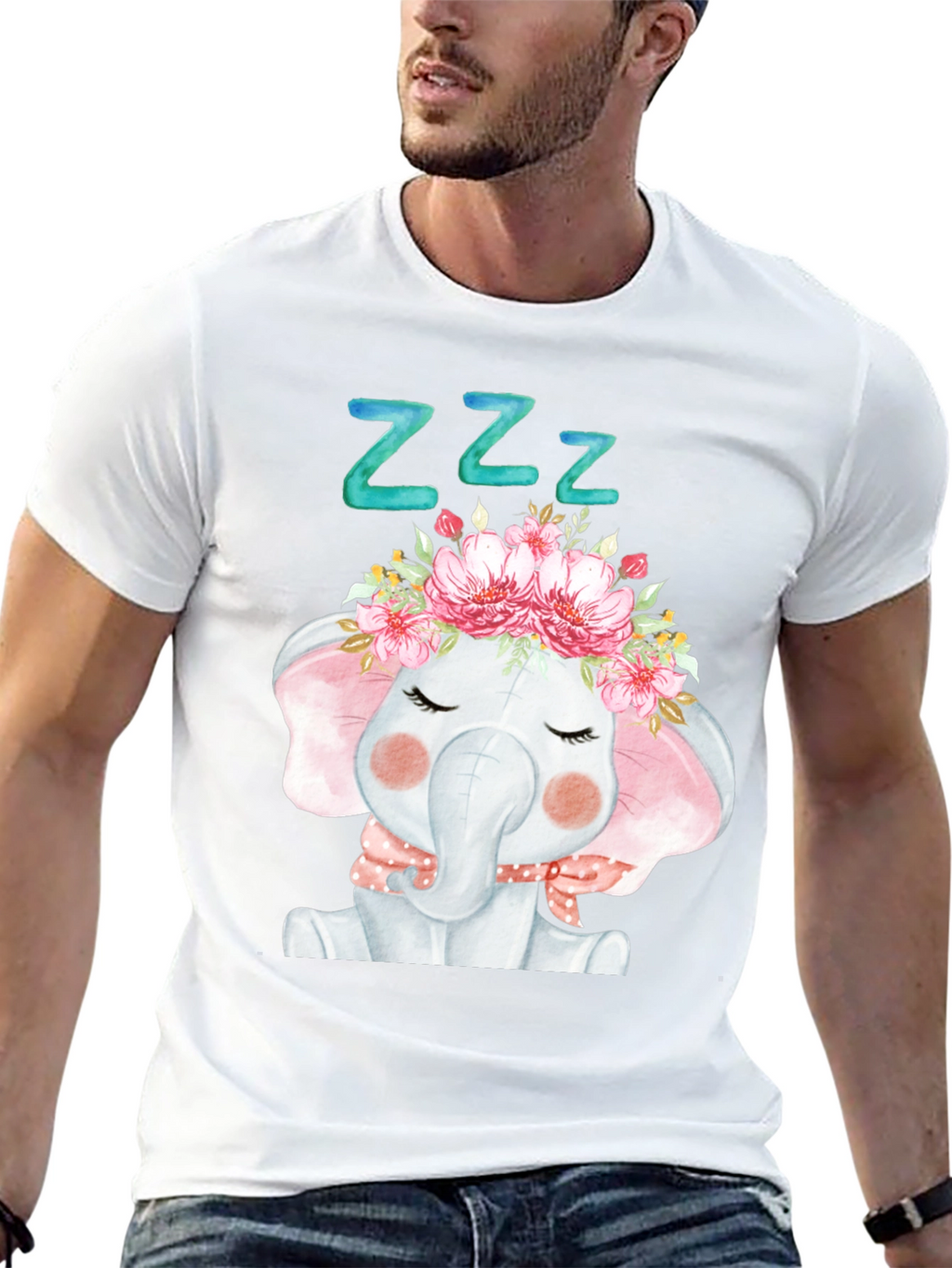 Sleeping Elephant T-Shirt