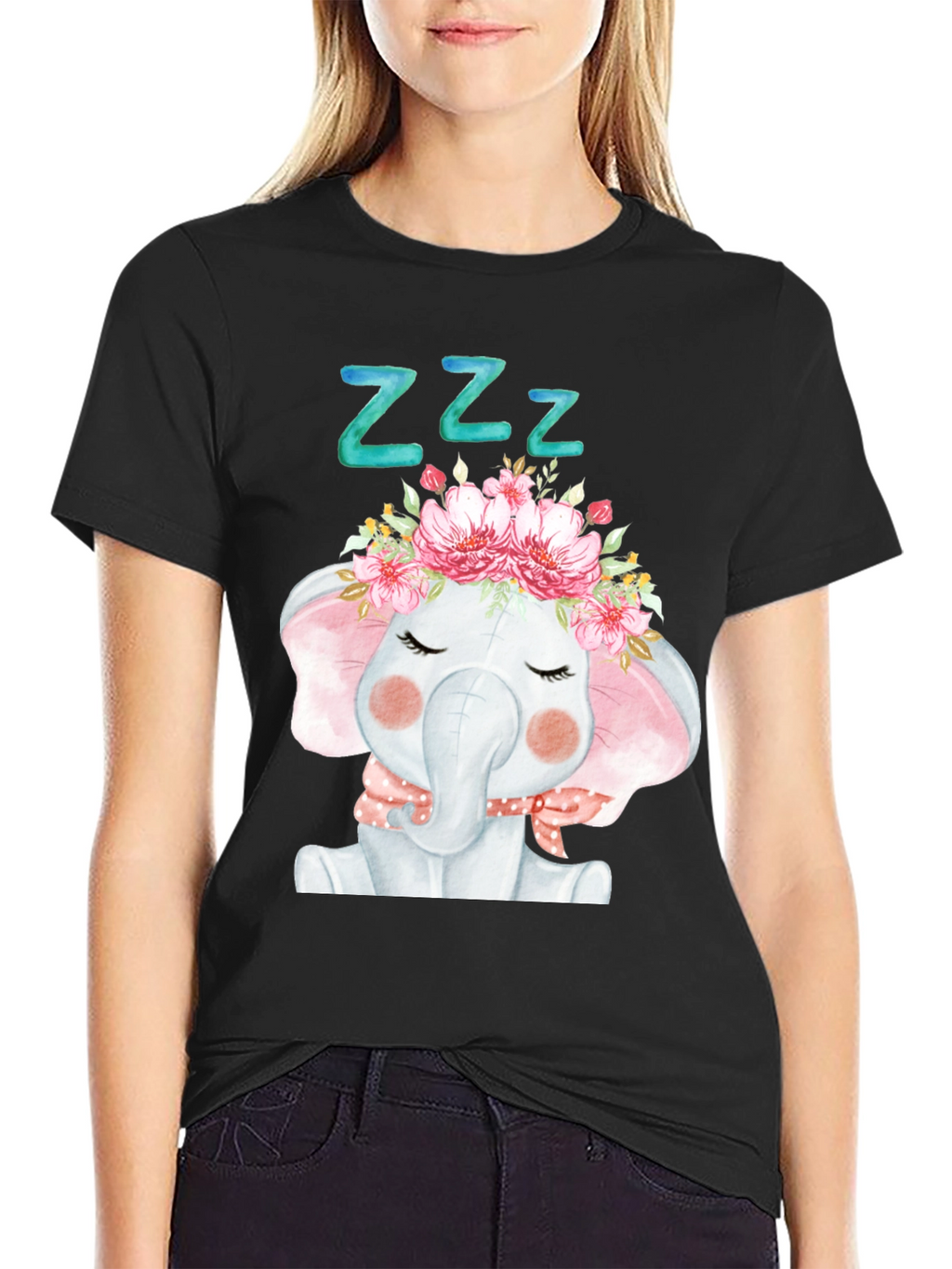 Sleeping Elephant T-Shirt
