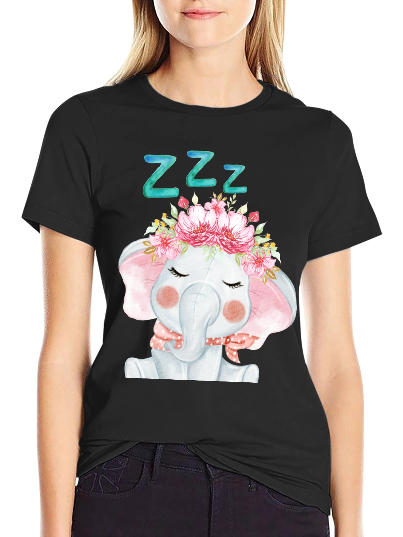 Sleeping Elephant T-Shirt