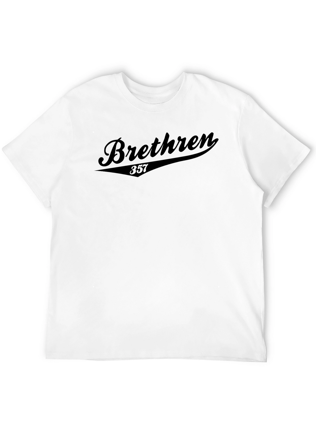 Brethren 357 Black Graphic T-Shirt