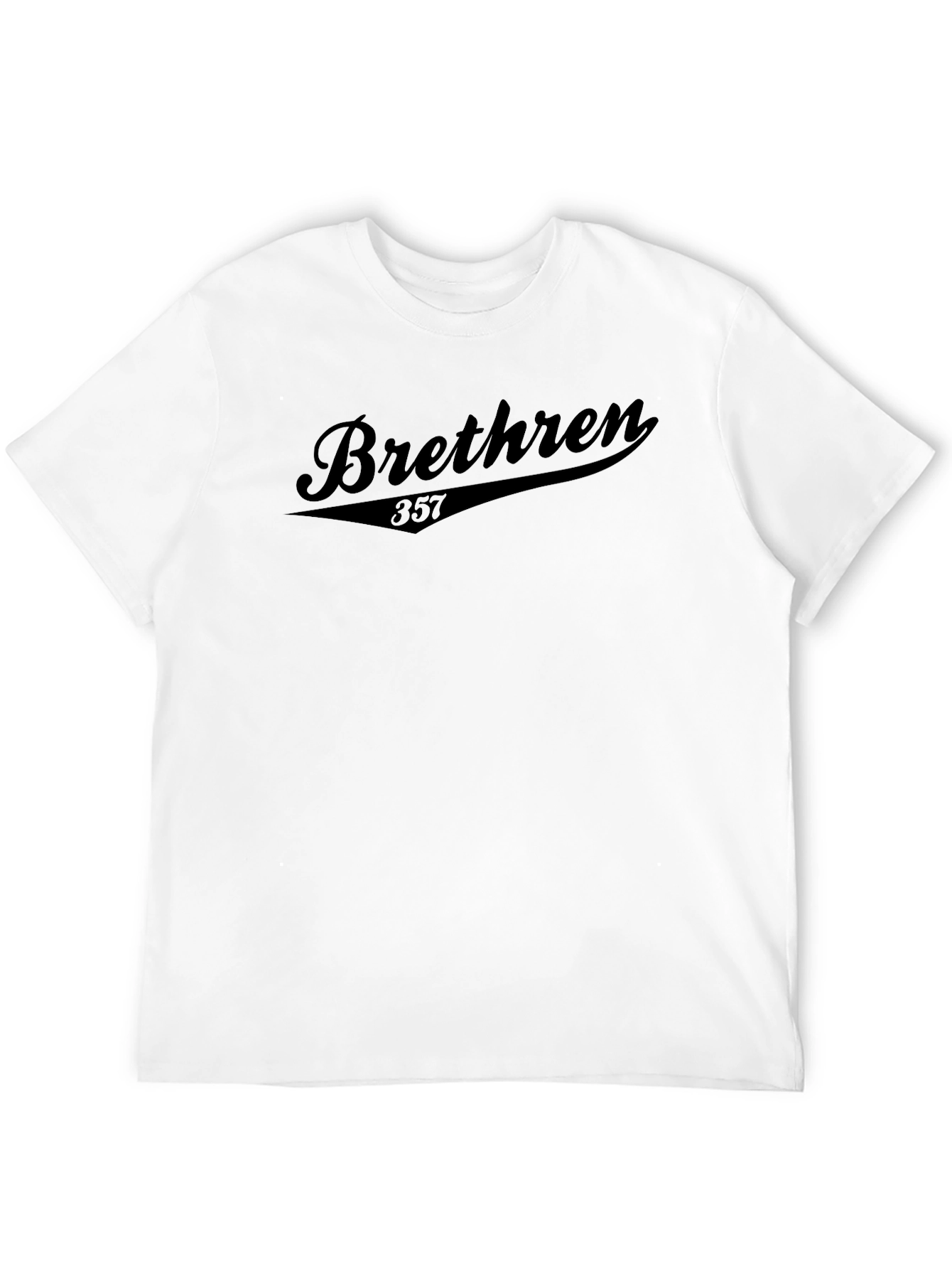 Brethren 357 Black Graphic T-Shirt