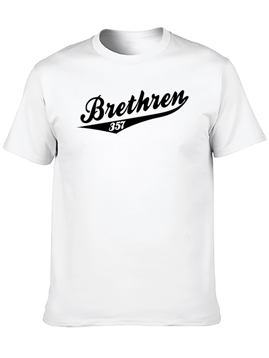 Brethren 357 Black Graphic T-Shirt