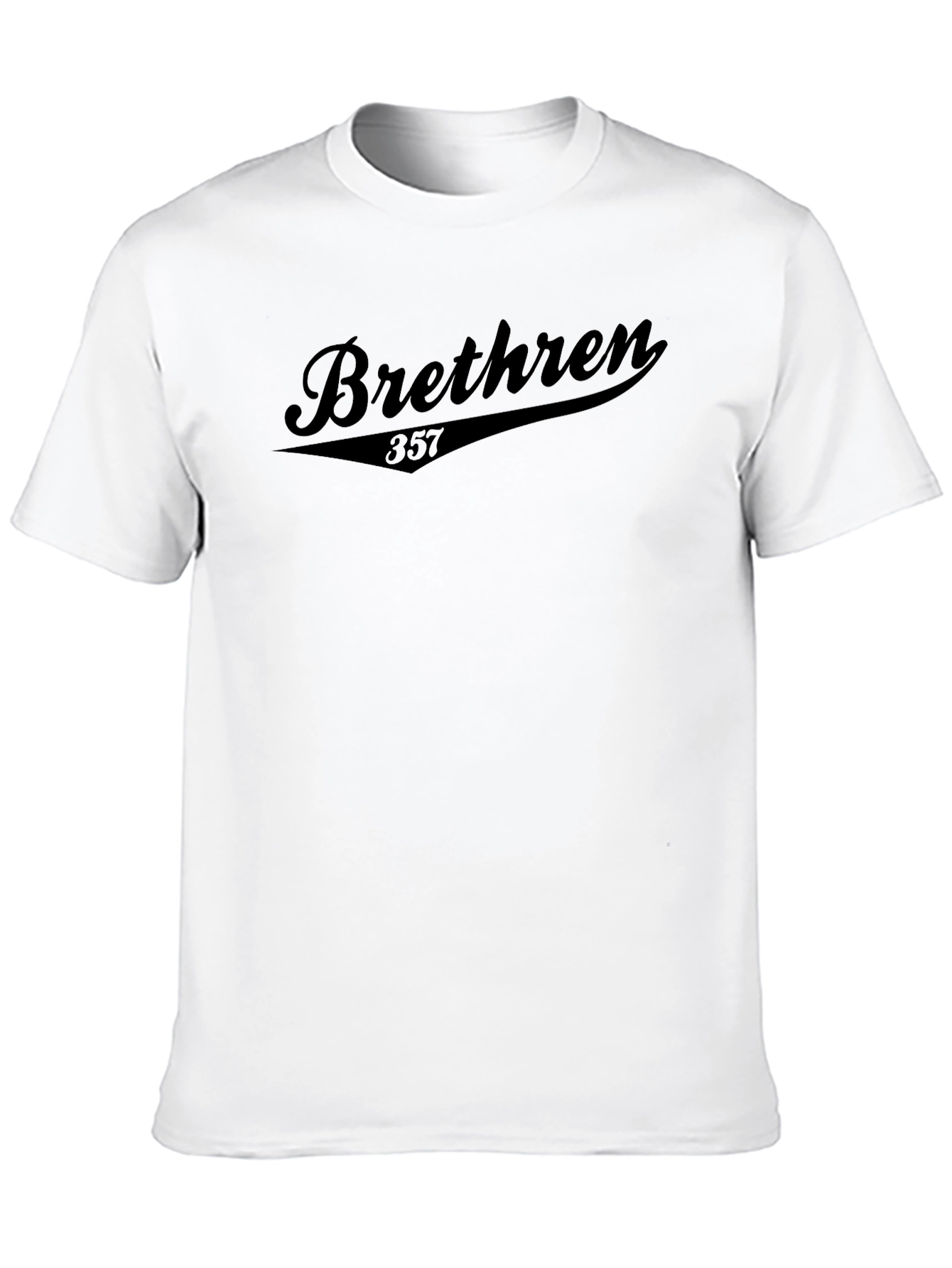 Brethren 357 Black Graphic T-Shirt