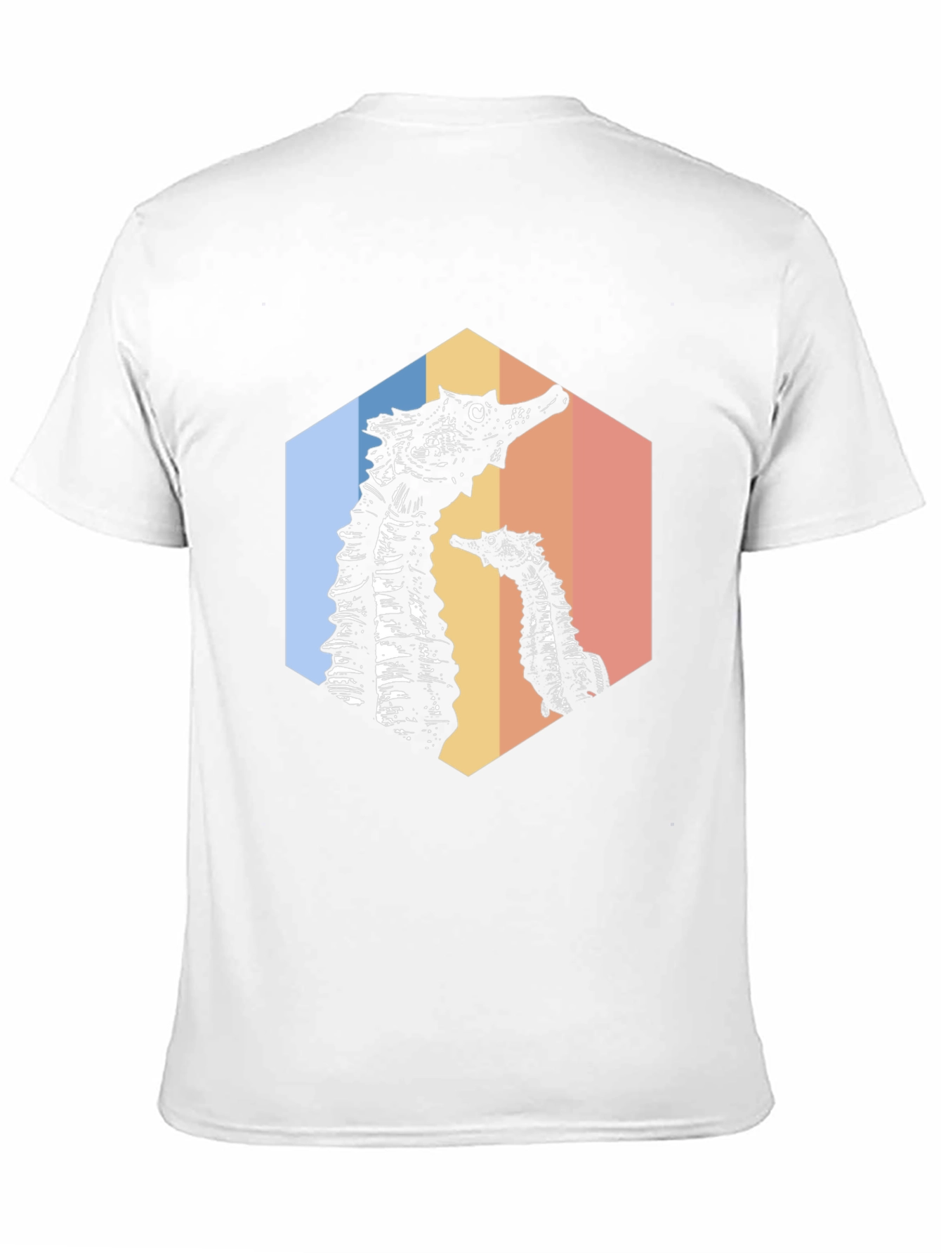 Retro Seahorse Graphic Tee