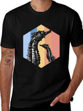Retro Seahorse Graphic Tee