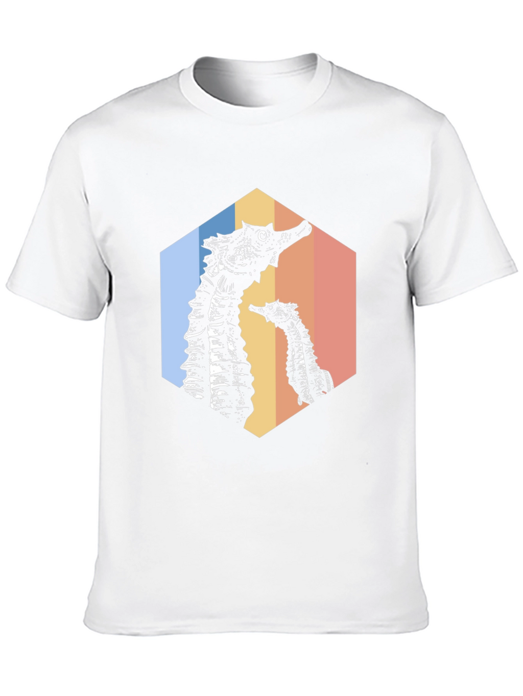 Retro Seahorse Graphic Tee