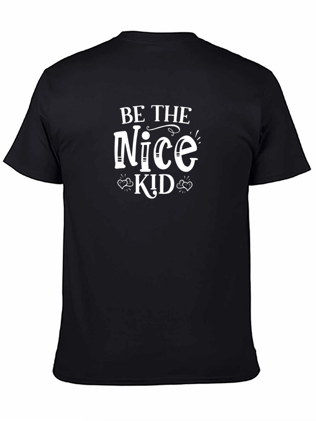 Be the Nice Kid Graphic T-Shirt - Black