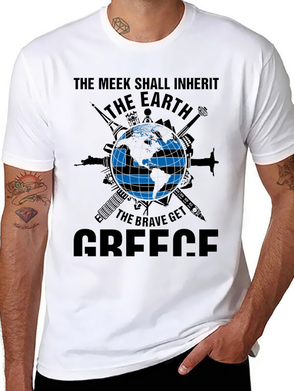 Greece Earth T-Shirt