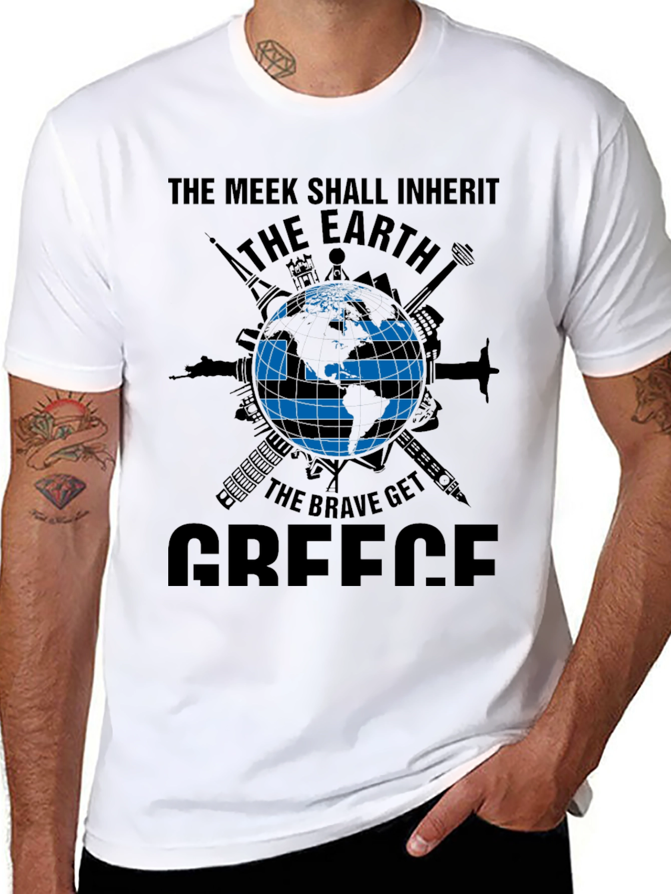 Greece Earth T-Shirt