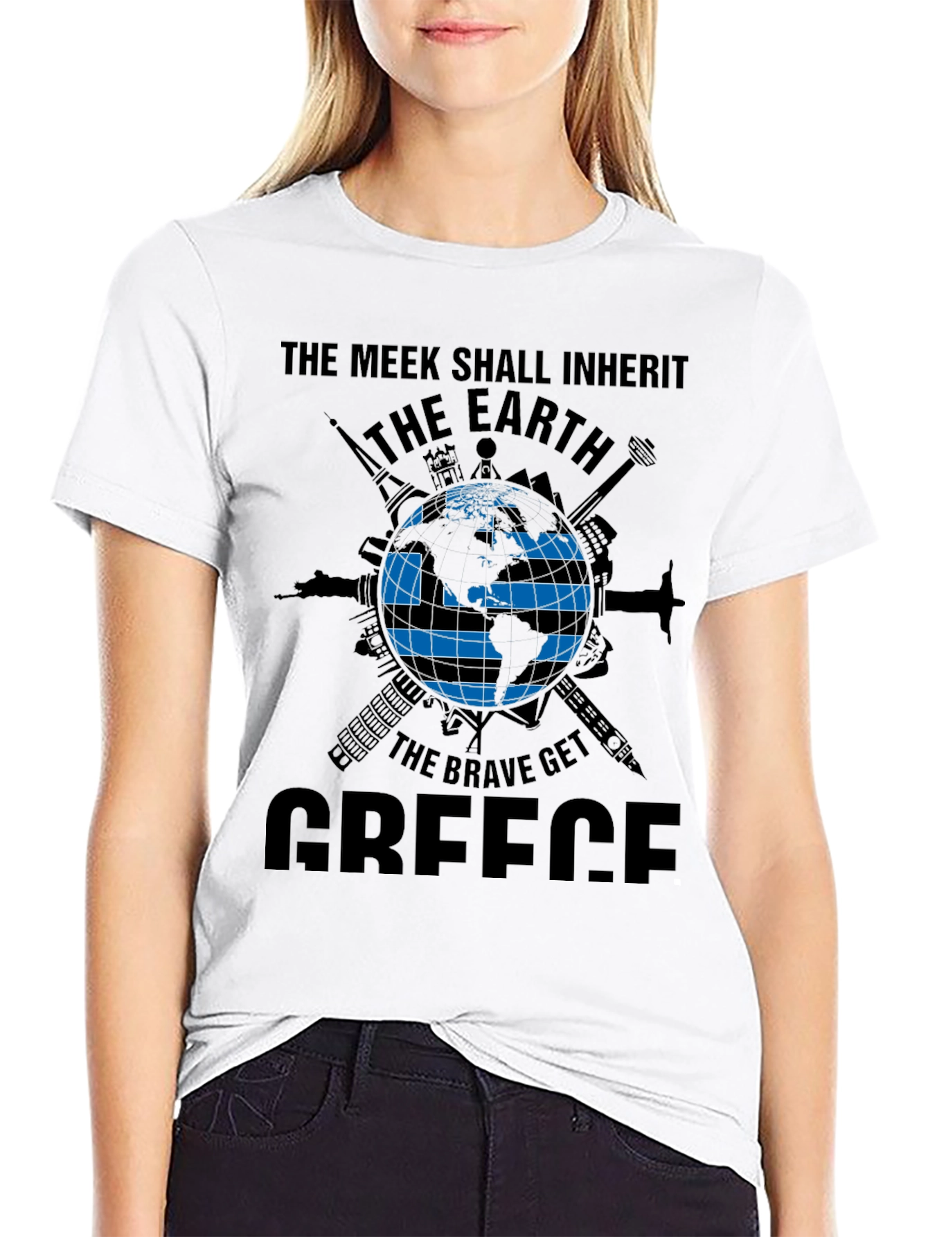 Greece Earth T-Shirt