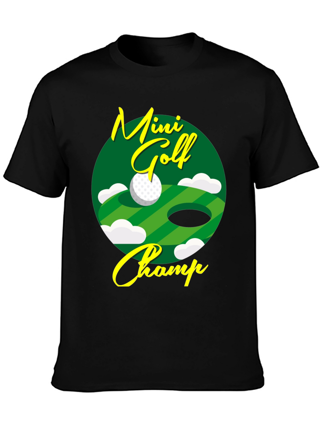 Mini Golf Champ Graphic T-Shirt