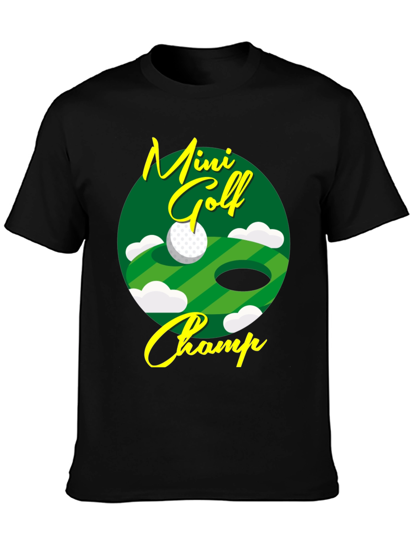 Mini Golf Champ Graphic T-Shirt