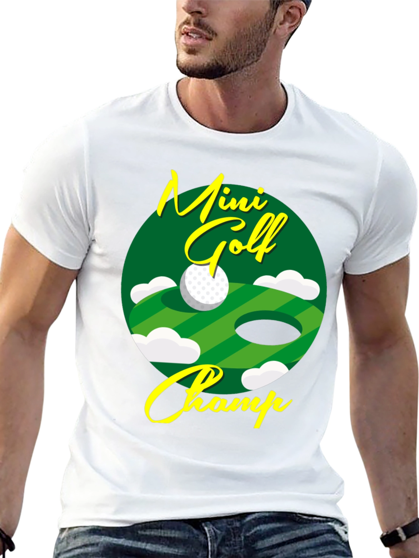 Mini Golf Champ Graphic T-Shirt