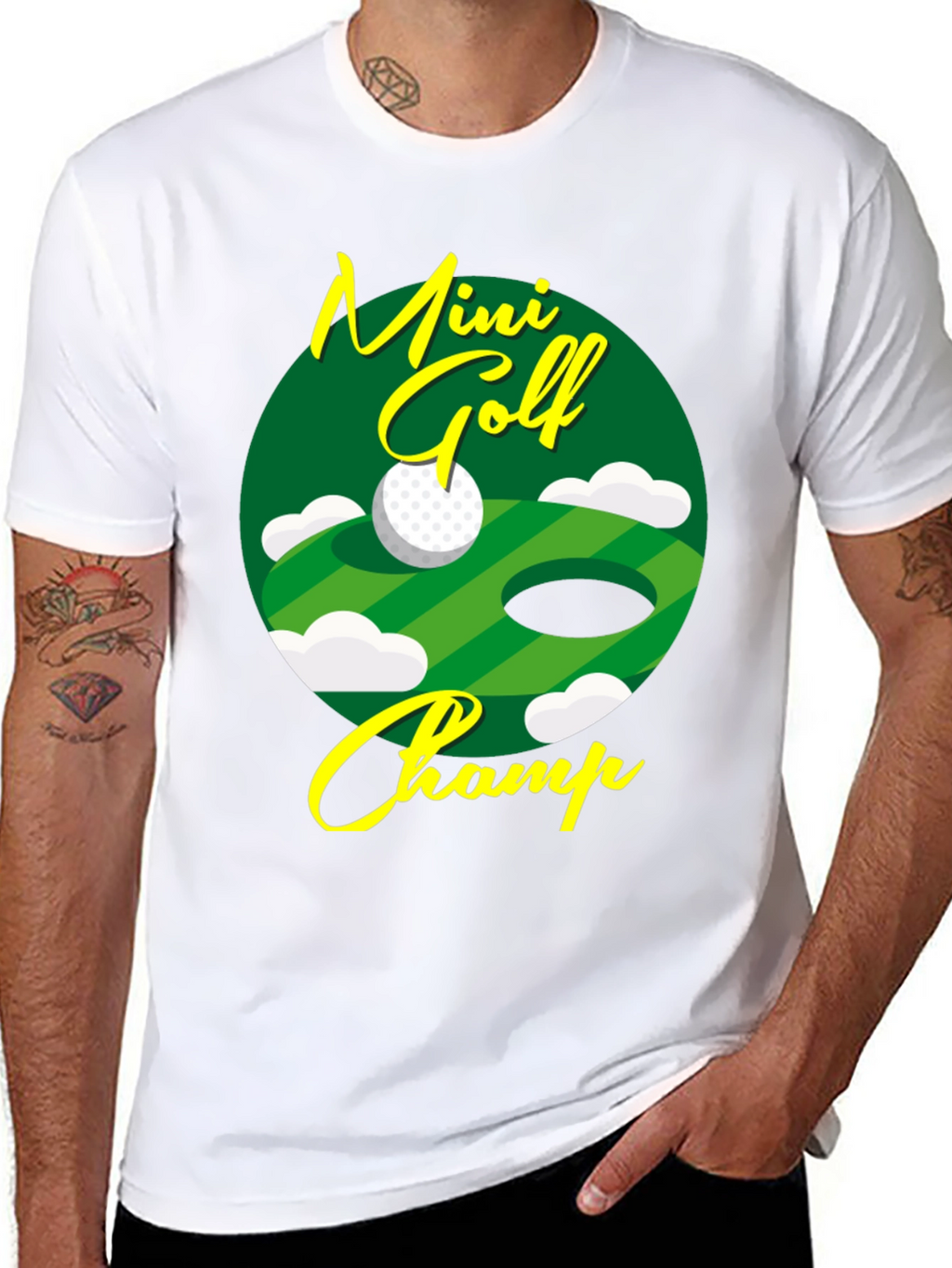 Mini Golf Champ Graphic T-Shirt