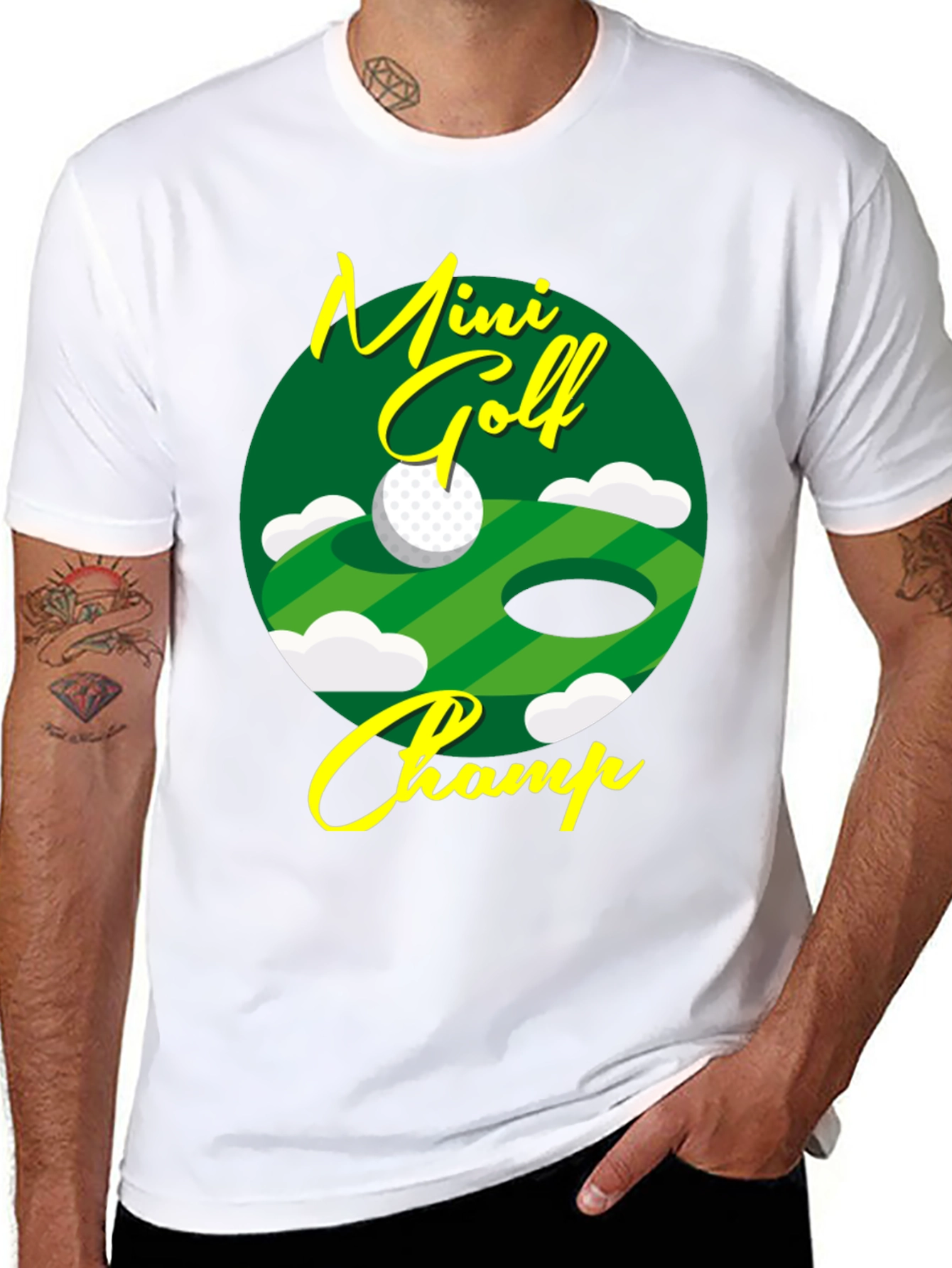 Mini Golf Champ Graphic T-Shirt