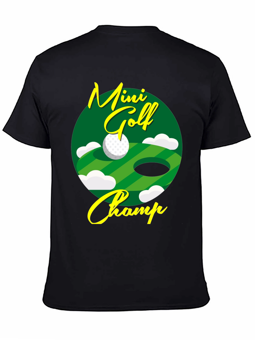Mini Golf Champ Graphic T-Shirt