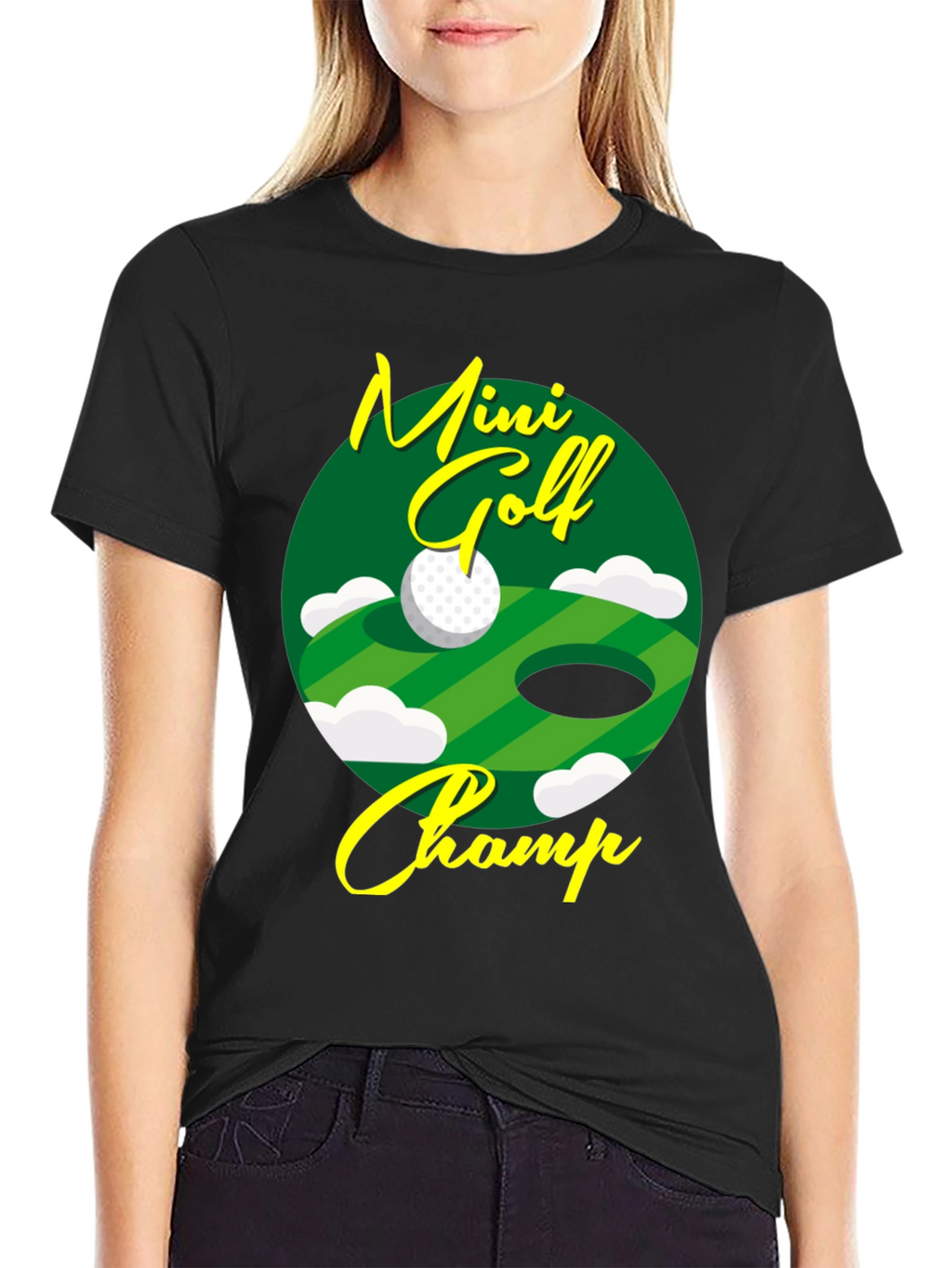 Mini Golf Champ Graphic T-Shirt