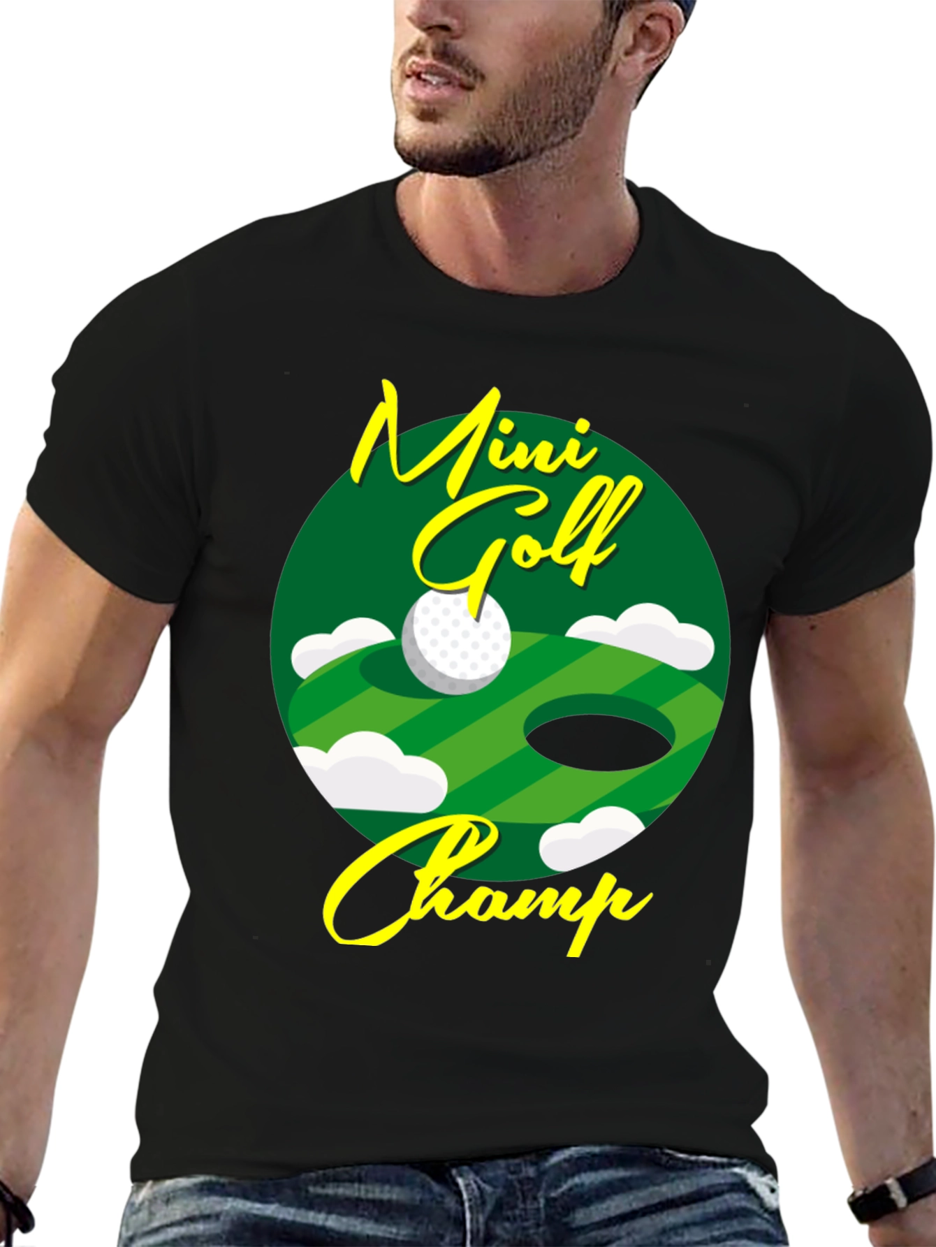 Mini Golf Champ Graphic T-Shirt