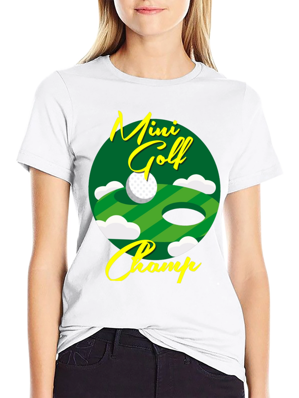 Mini Golf Champ Graphic T-Shirt