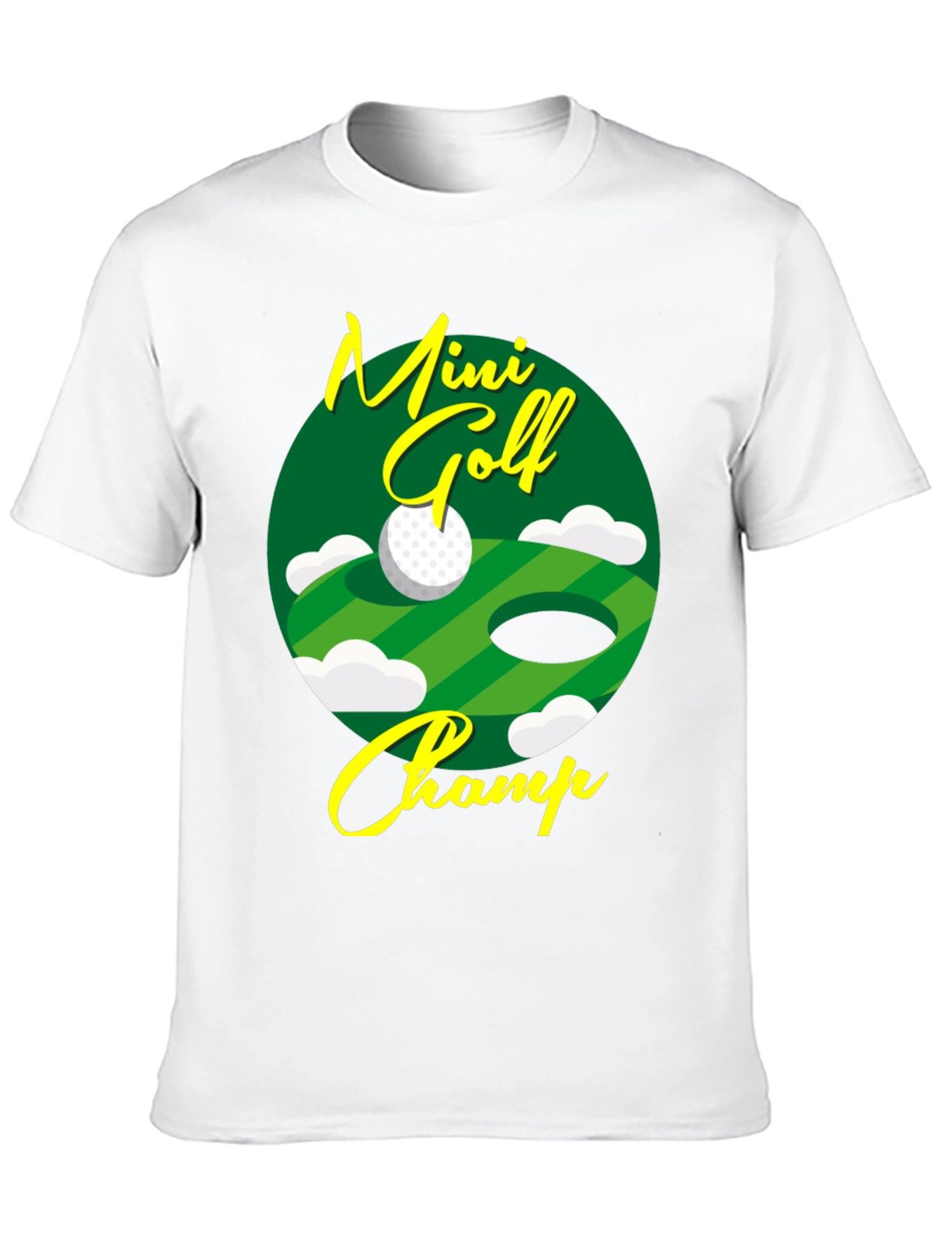 Mini Golf Champ Graphic T-Shirt