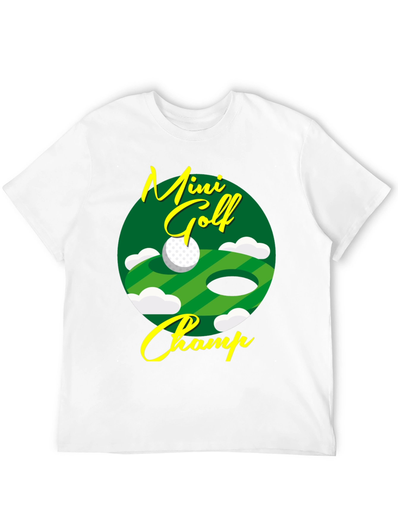 Mini Golf Champ Graphic T-Shirt