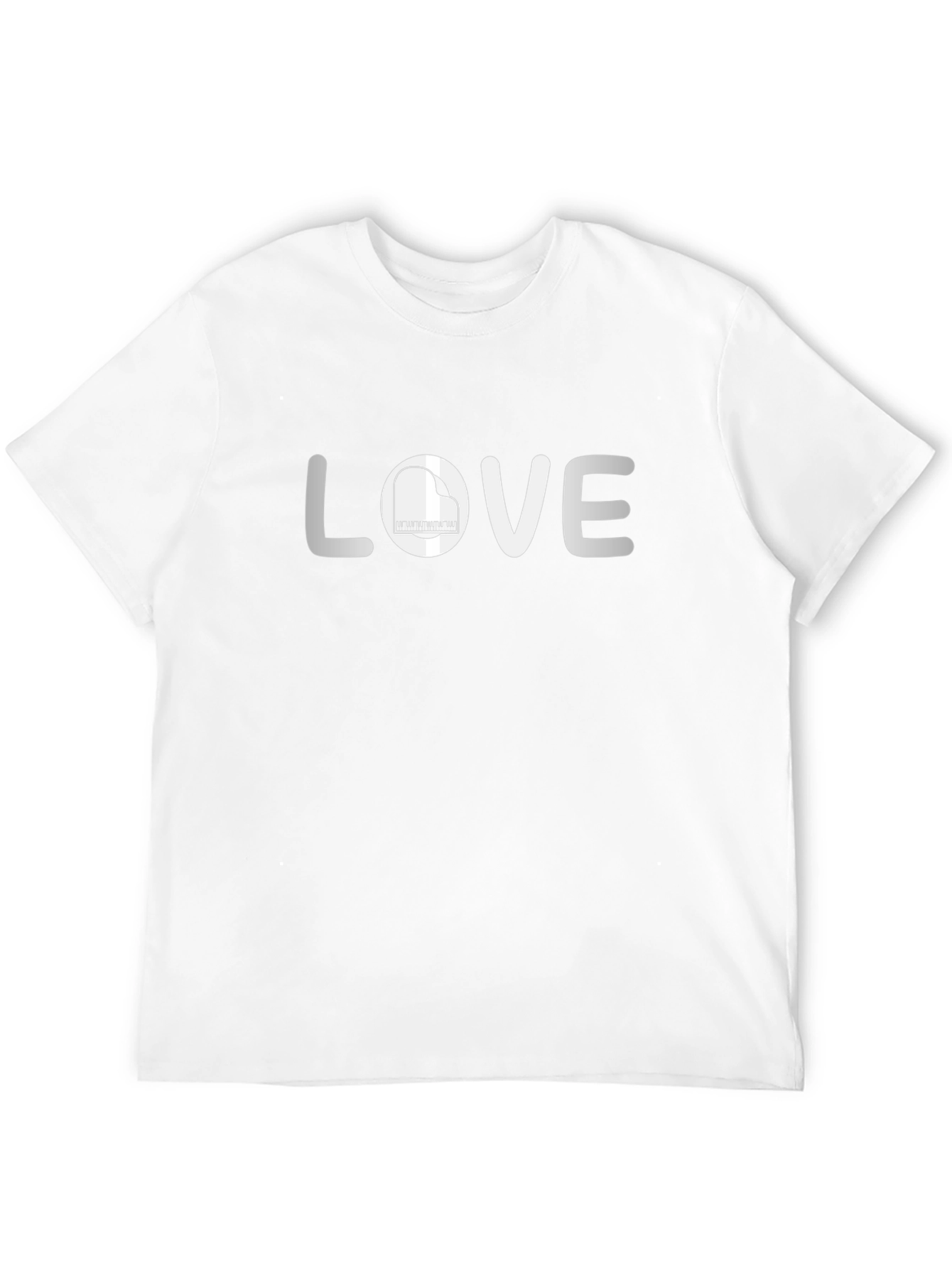 Piano Love Graphic Tee - Musician T-Shirt