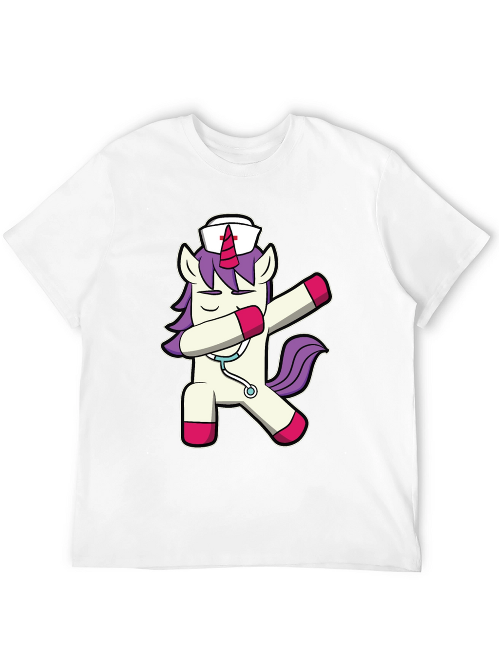 Nurse Unicorn Dabbing T-Shirt