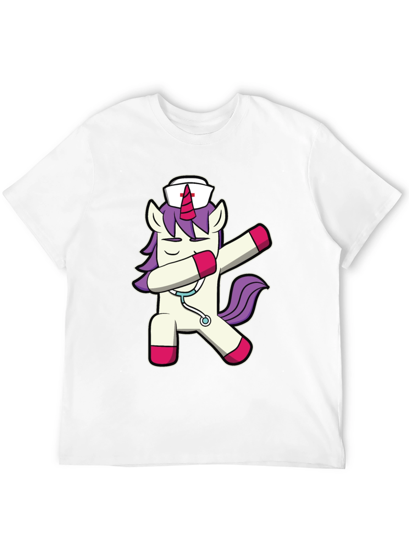Nurse Unicorn Dabbing T-Shirt