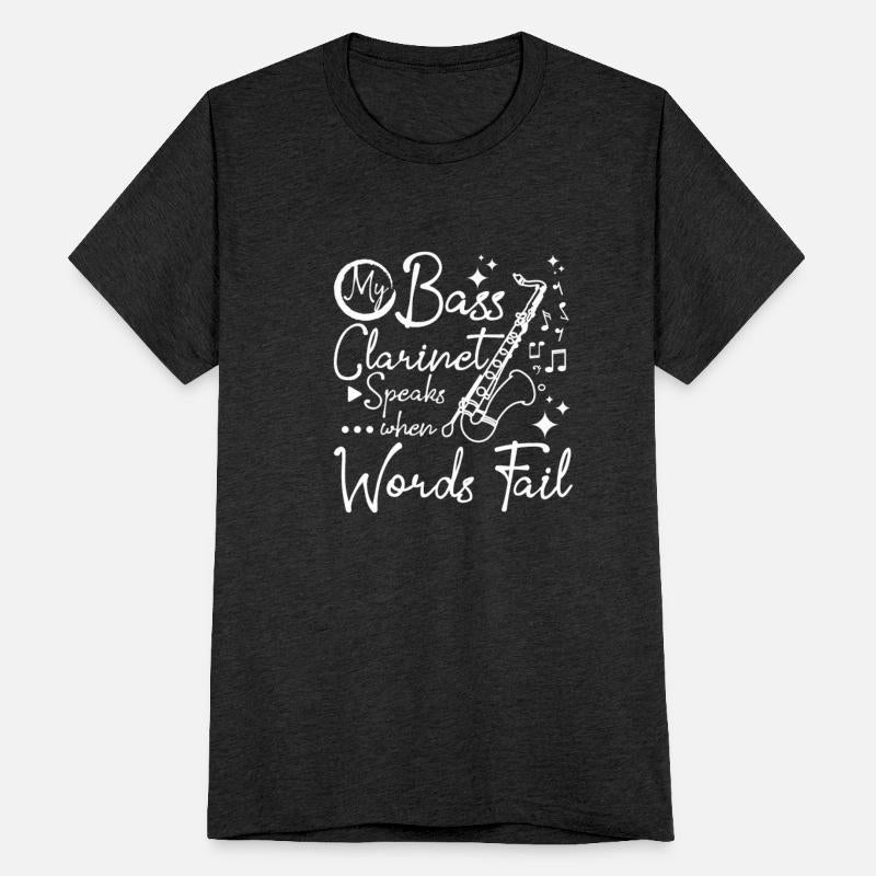 My bass clarinet speaks when words fail