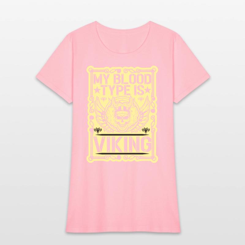 My Blood Type Is Viking T Shirt