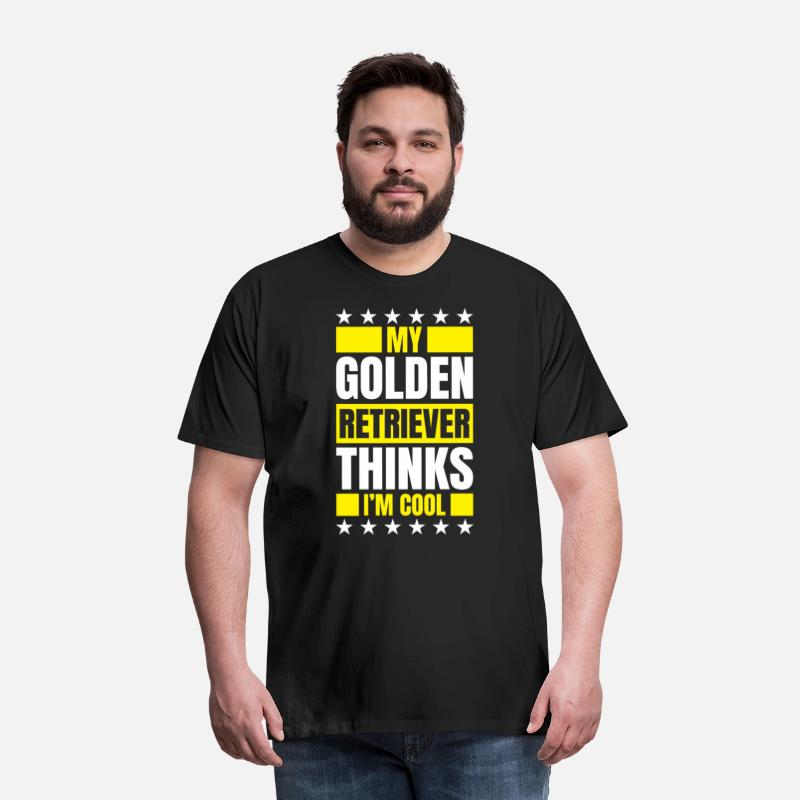 My golden retriever thinks I'm cool