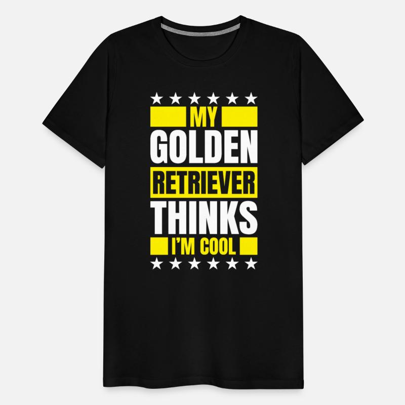My golden retriever thinks I'm cool