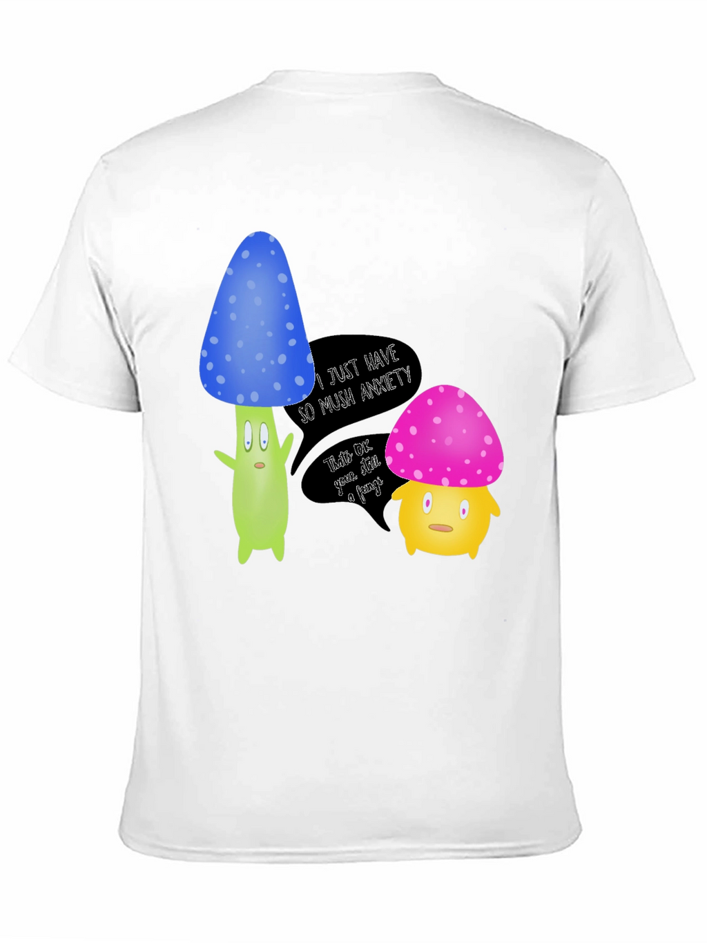 Anxiety Mushroom Graphic Tee
