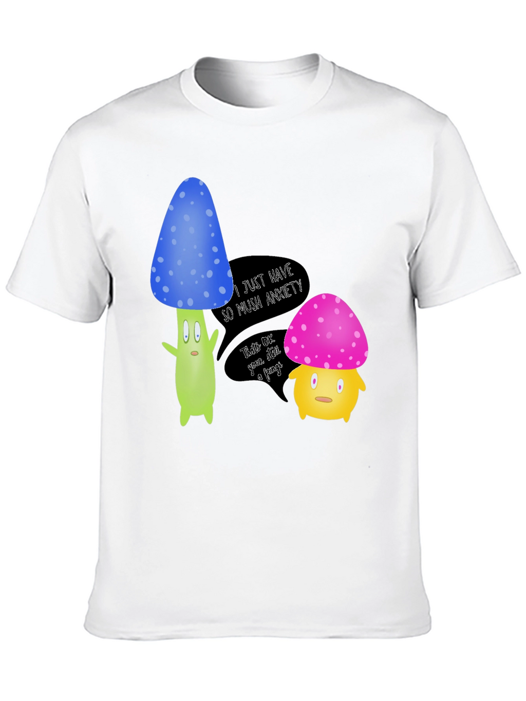 Anxiety Mushroom Graphic Tee