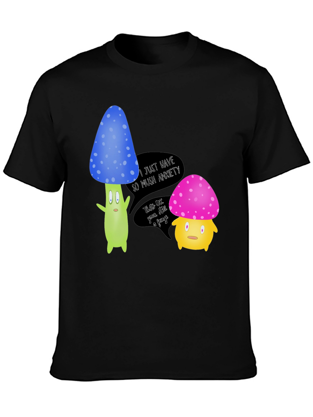 Anxiety Mushroom Graphic Tee