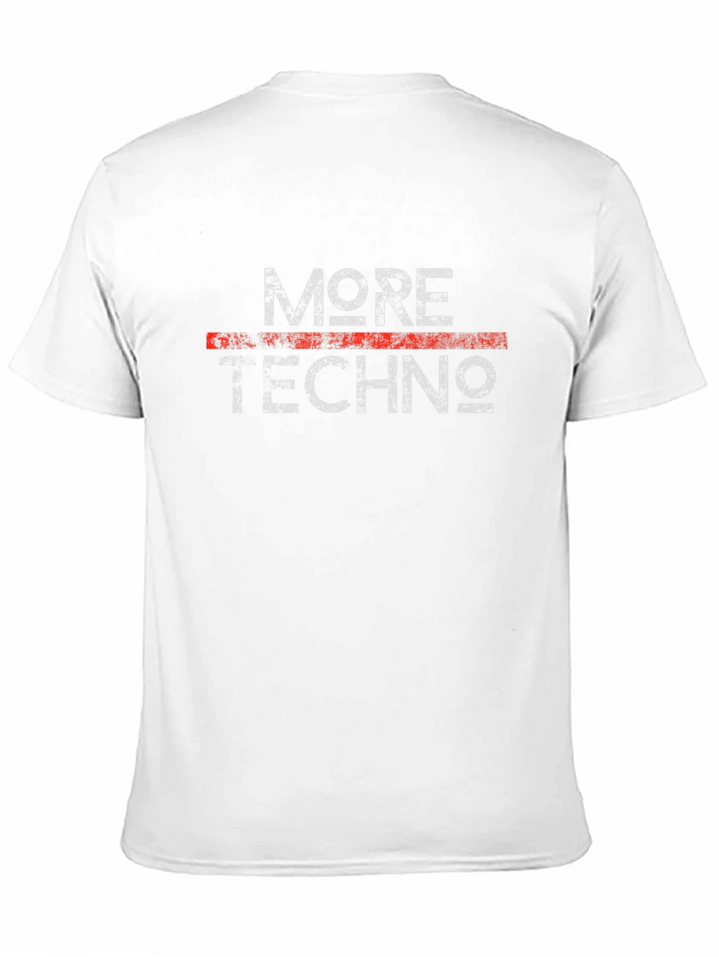 More Techno Black Graphic Tee
