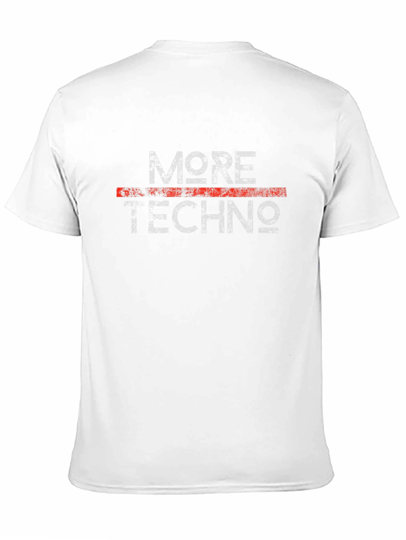 More Techno Black Graphic Tee
