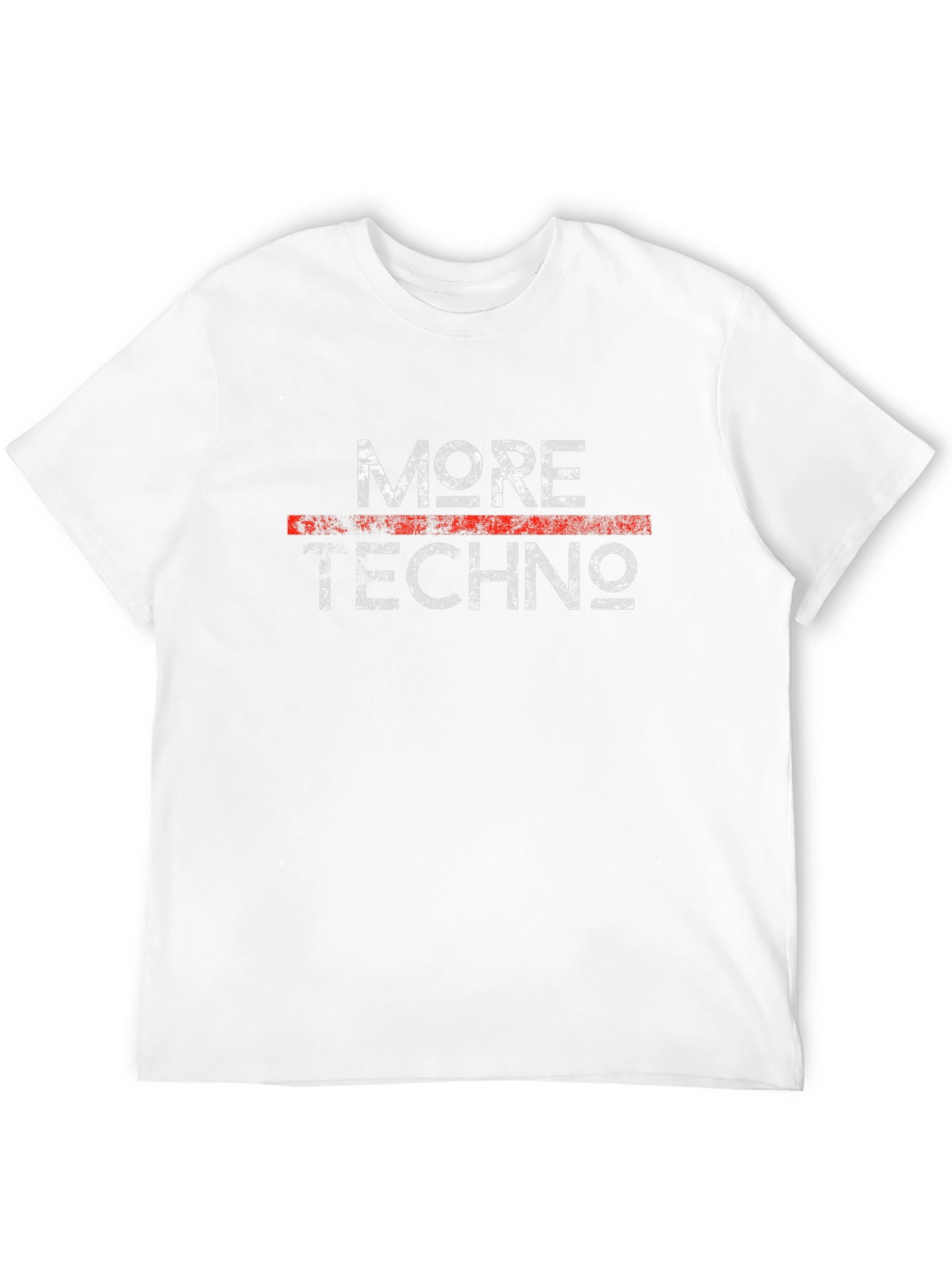 More Techno Black Graphic Tee